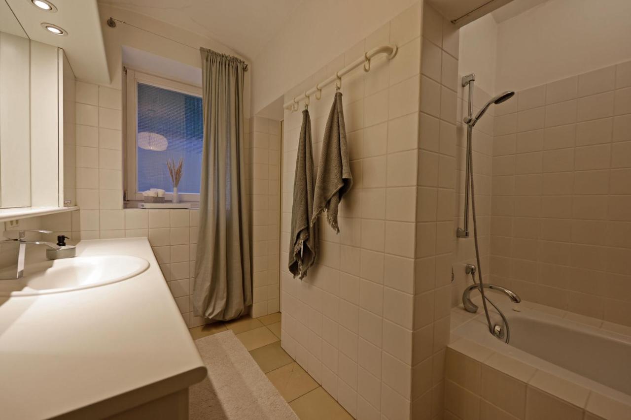 Paterre Wohnung In Der Rosa Villa 泽尔布 外观 照片