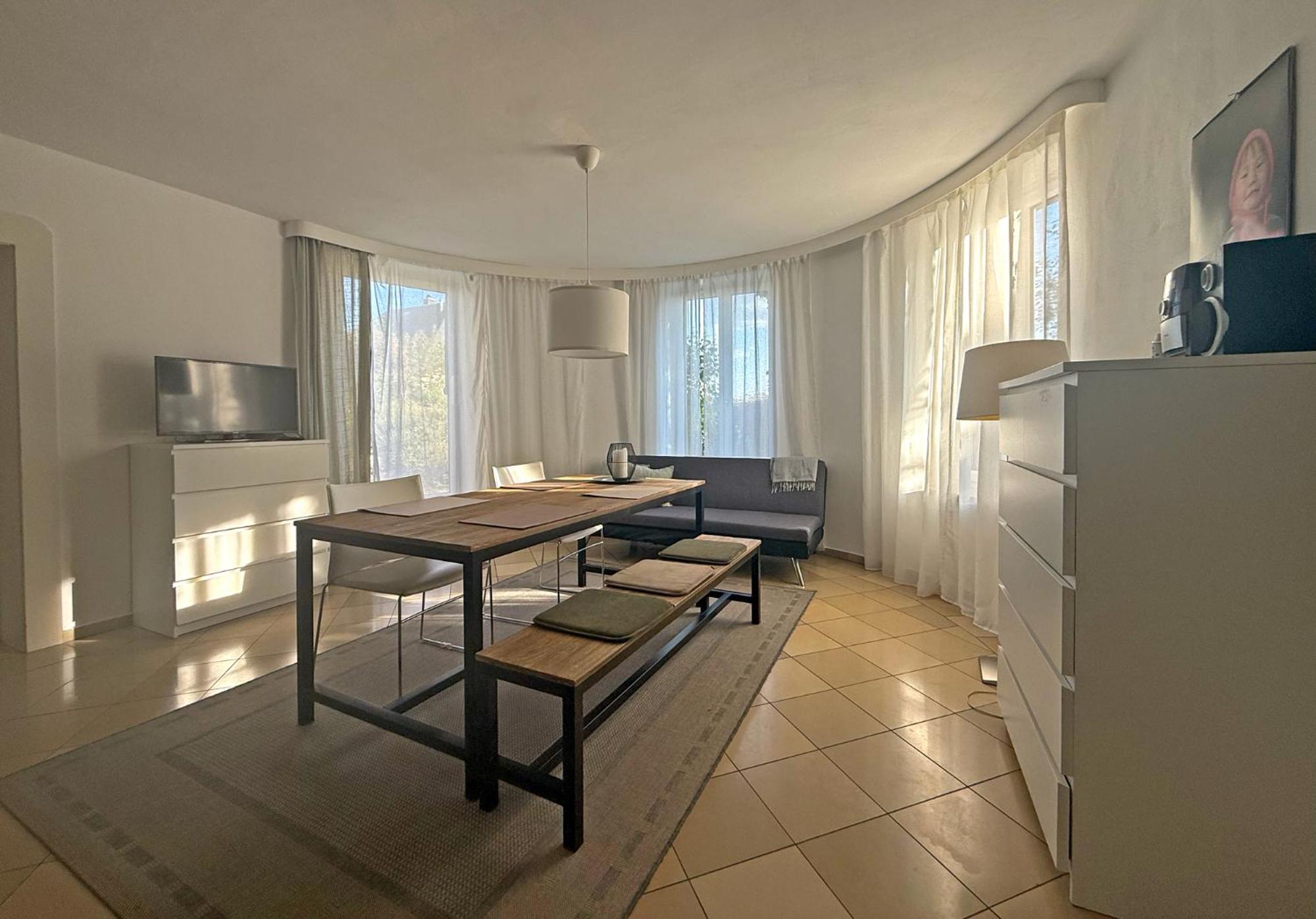 Paterre Wohnung In Der Rosa Villa 泽尔布 外观 照片